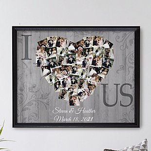 Photos of  Us  Collage Canvas